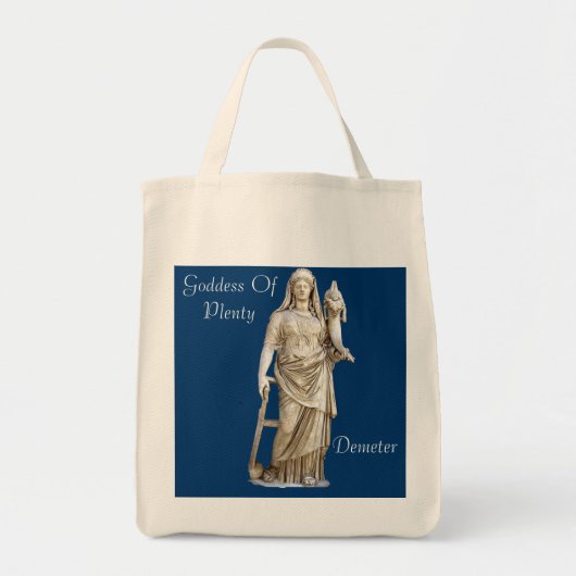 godin van genoeg tote bag (Voorkant)