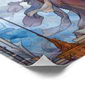 Godin van Gerechtigheid: Symboliseren van evenwich Poster (Hoek)