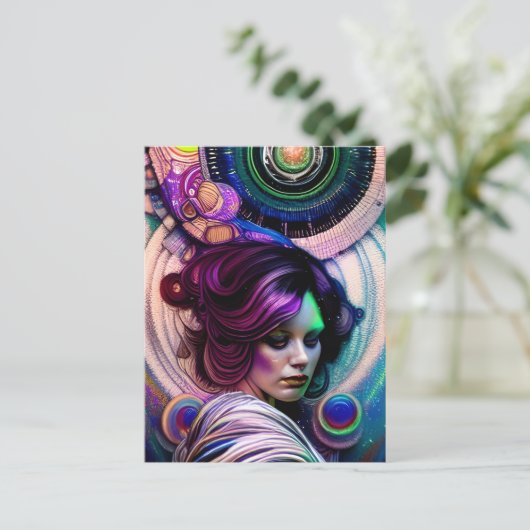 Godin van het Briefkaart Cosmos (Staand voorkant)