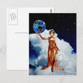 Godin van het Universum Briefkaart (Voorkant / Achterkant)