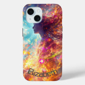 Godin van het universum Case-Mate iPhone case (Achterkant)