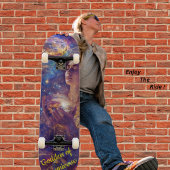 Godin van het universum persoonlijk skateboard