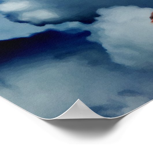 Godin van het universum Poster (Hoek)