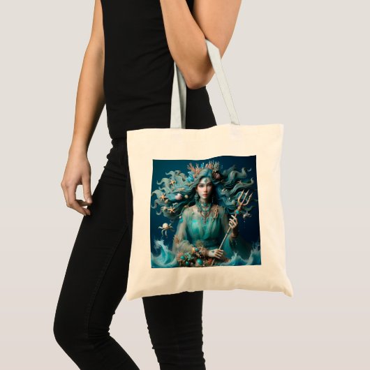 Godin van het water tote bag (Voorkant (product))