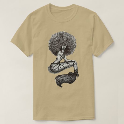 Godin van het Zee T-shirt (Design voorkant)
