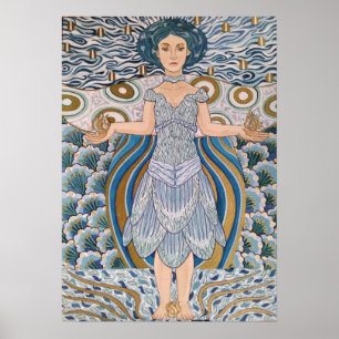 Godin van licht poster