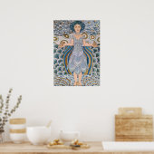 Godin van licht poster (Keuken)