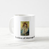 Godin van Massage Fortuna Koffiemok (Voorkant links)