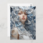 Godin van Melk Briefkaart (Voorkant / Achterkant)