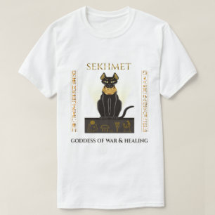 Godin van Oorlog en Genezing · Oude Egyptische Kun T-shirt