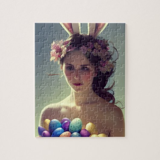 Godin van Ostara Legpuzzel (Verticaal)