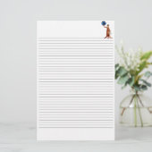 Godin van Universe Lined Stationery Briefpapier (Staand voorkant)