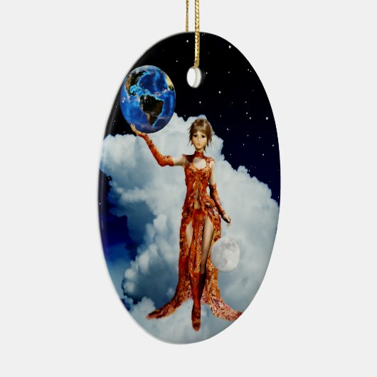 Godin van Universe Ornament (Rechts)