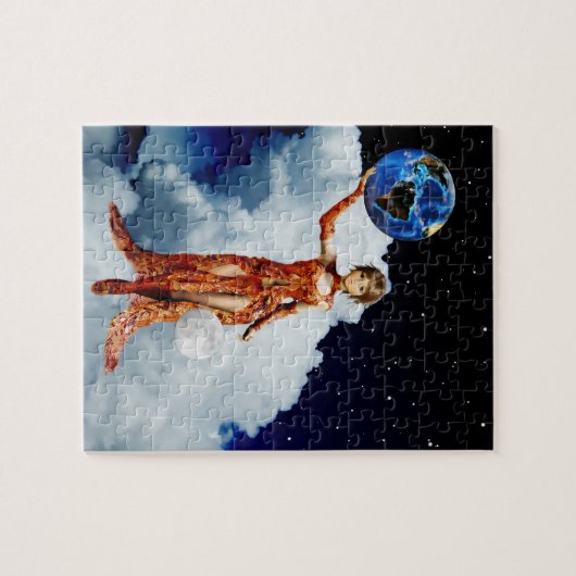 Godin van Universe Puzzle Legpuzzel (Horizontaal)