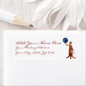 Godin van universeel Adress Label (Insitu)