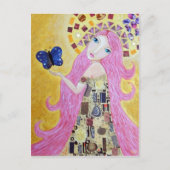 Godin van vrijheid briefkaart (Voorkant)