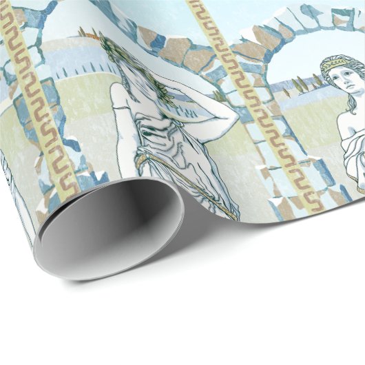 Godin van Water en Wijn Cadeauverpakking Cadeaupapier (Rol Hoek)