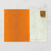 Godin van Welvaart ~ Briefkaart / Uitnodiging (Achterkant)