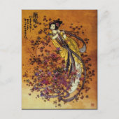 Godin van Welvaart ~ Briefkaart / Uitnodiging (Voorkant)