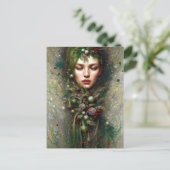 Godin van Yule Briefkaart (Staand voorkant)