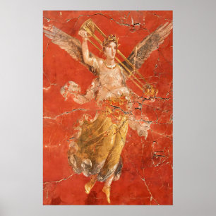 Godin Victoria Kunstprint Oude Romeinse Pompeii Poster
