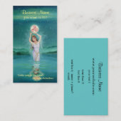 Godin Visitekaartje/Keltische Dame van het meer Visitekaartje (Voorkant / Achterkant)