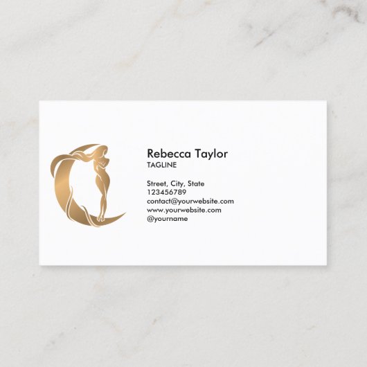 godin-vrouwelijk hemiesoor-heelal visitekaartje (Achterkant)