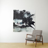 Godin zwart inkt schilderij wandkleed (In Situ (horizontaal))