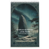 Godinnen & Heksen van het Noorden Noordse Pagane K Kalender (Hoes)