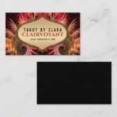 Godinnen Tempel Fractal Fantasie 02 Visitekaartjes Afsprakenkaartje (Voorkant / Achterkant)