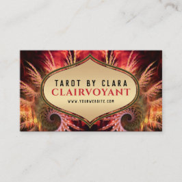 Godinnen Tempel Fractal Fantasie 02 Visitekaartjes Afsprakenkaartje