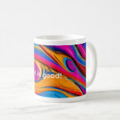 Godisgood Draaikolken Koffiemok (Voorkant rechts)