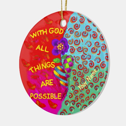 Godkracht Christelijk ornament (Links)