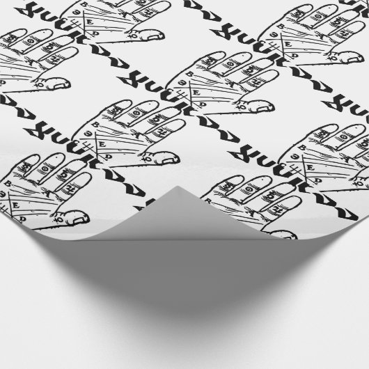 Godless Atheist Cadeaupapier (Hoek)