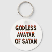 Godless Avatar van Satan Sleutelhanger (Voorkant)