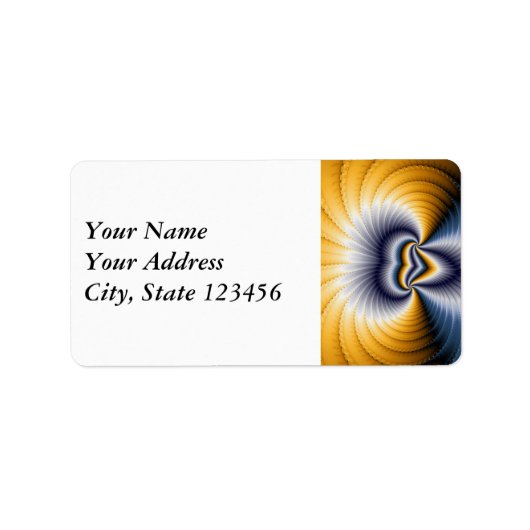 Godless - Fractal Etiket (Voorkant)