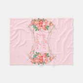 Godless Heathen Fleece Floral Blanket (Voorkant (Horizontaal))