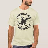 Godless Liberals Official Logo Organic T T-shirt (Voorkant)