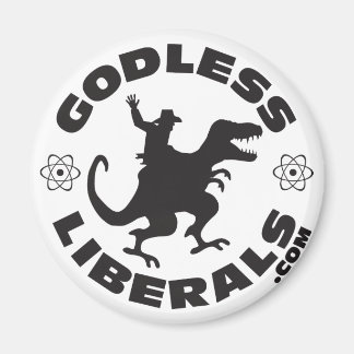 Godless Liberals Officiële Logo Magnet