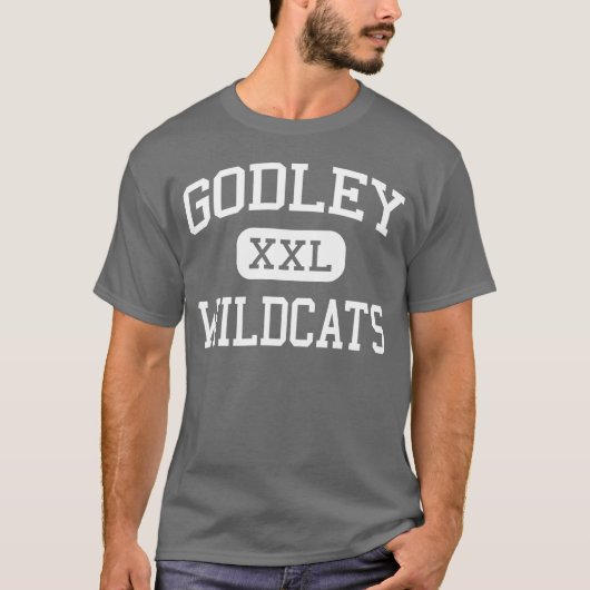 Godley - Wildcats - High School - Godley Texas T-shirt (Voorkant)