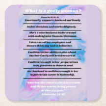Godly Woman List van Proverbs 31