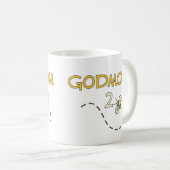 Godmam 2 Bee Koffiemok (Voorkant rechts)