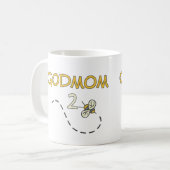 Godmam 2 Bee Koffiemok (Voorkant links)