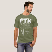 Godman Army Airfield FTK T-shirt (Voorkant volledig)