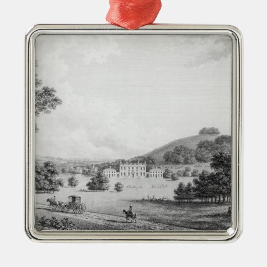 Godmersham Kent Park Metalen Ornament (Voorkant)