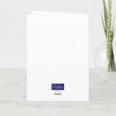 Godmoeder Birthday Bird en Butterflies Kaart (Achterkant)