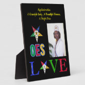 Godmoeder Eastern Star-fotoplaque Fotoplaat (Zijkant)