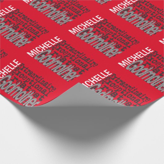 Godmoeder Extraordinaire Cadeaupapier (Hoek)