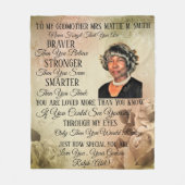 Godmoeder Fleece Blanket (Voorkant)