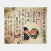 Godmoeder Fleece Blanket (Voorkant (Horizontaal))